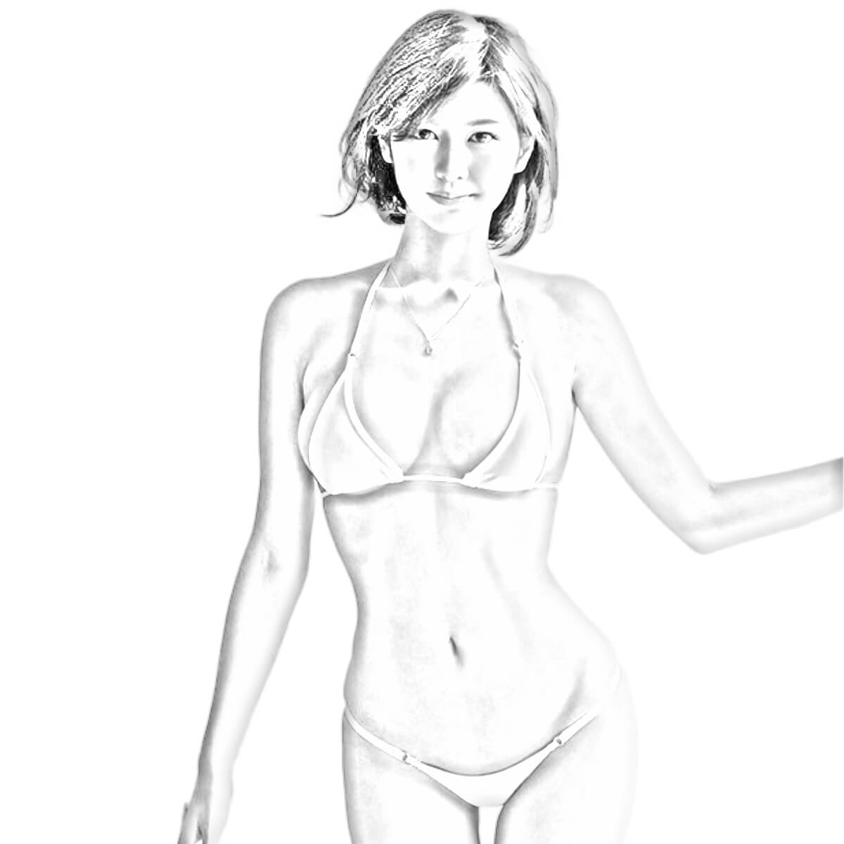 美乃 すずめ スケッチ