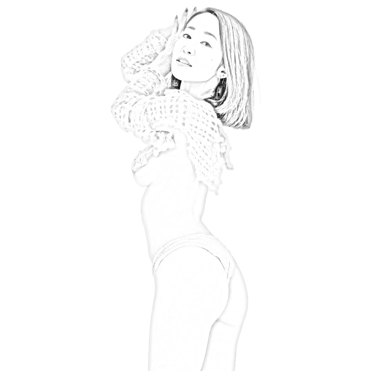 篠田 ゆう スケッチ