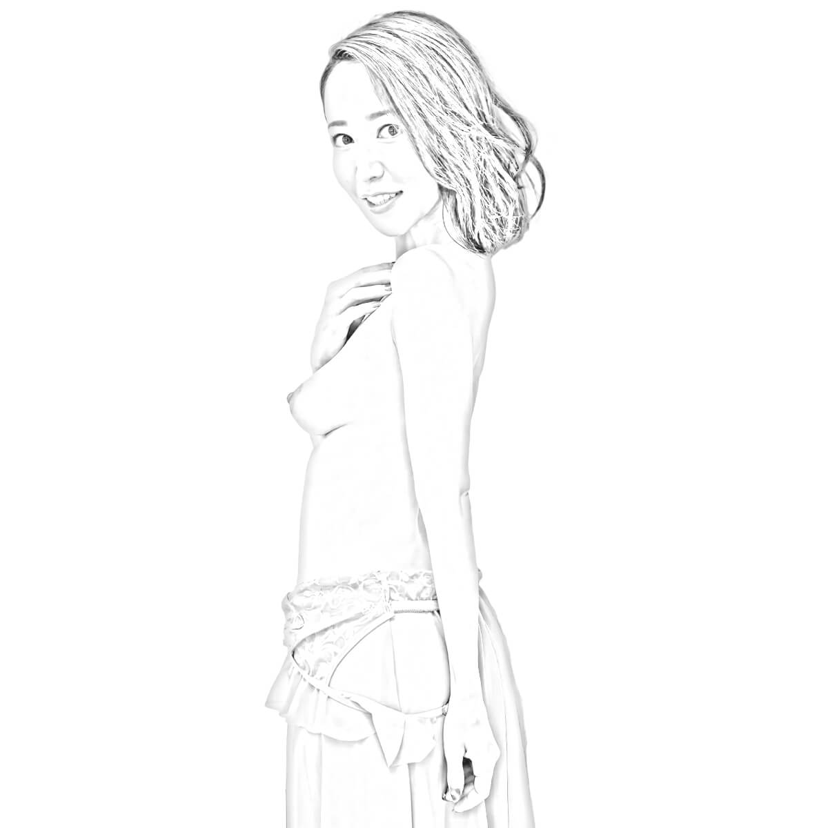 篠田 ゆう スケッチ