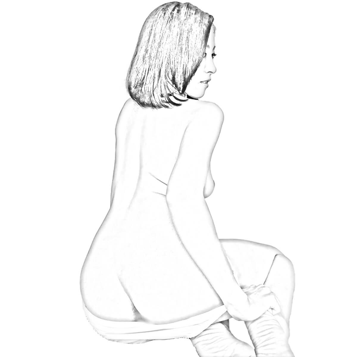 谷原 希美 スケッチ