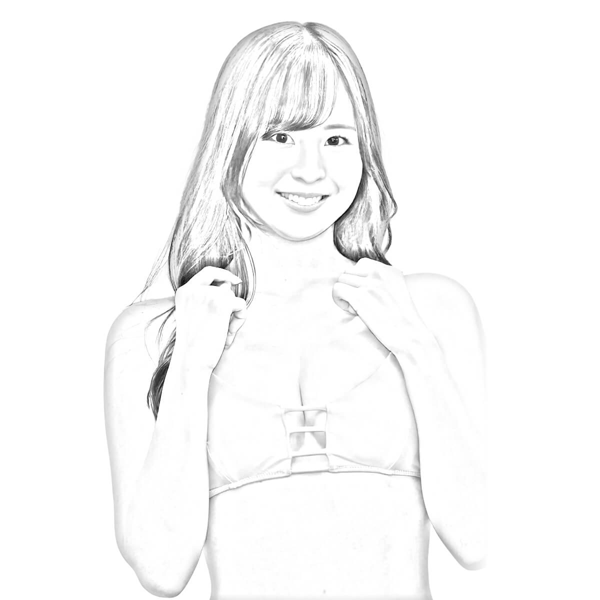 安田 七奈 スケッチ