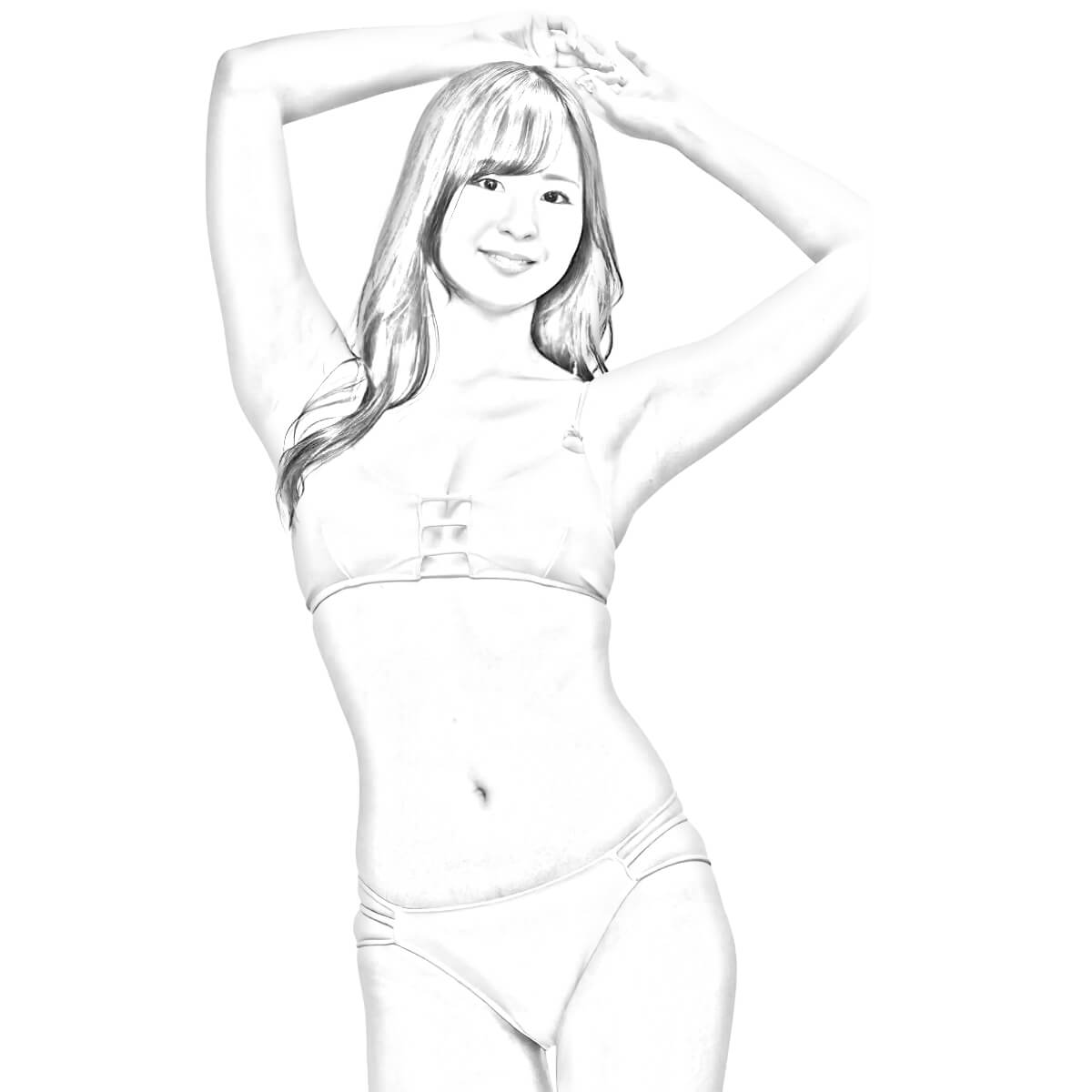 安田 七奈 スケッチ