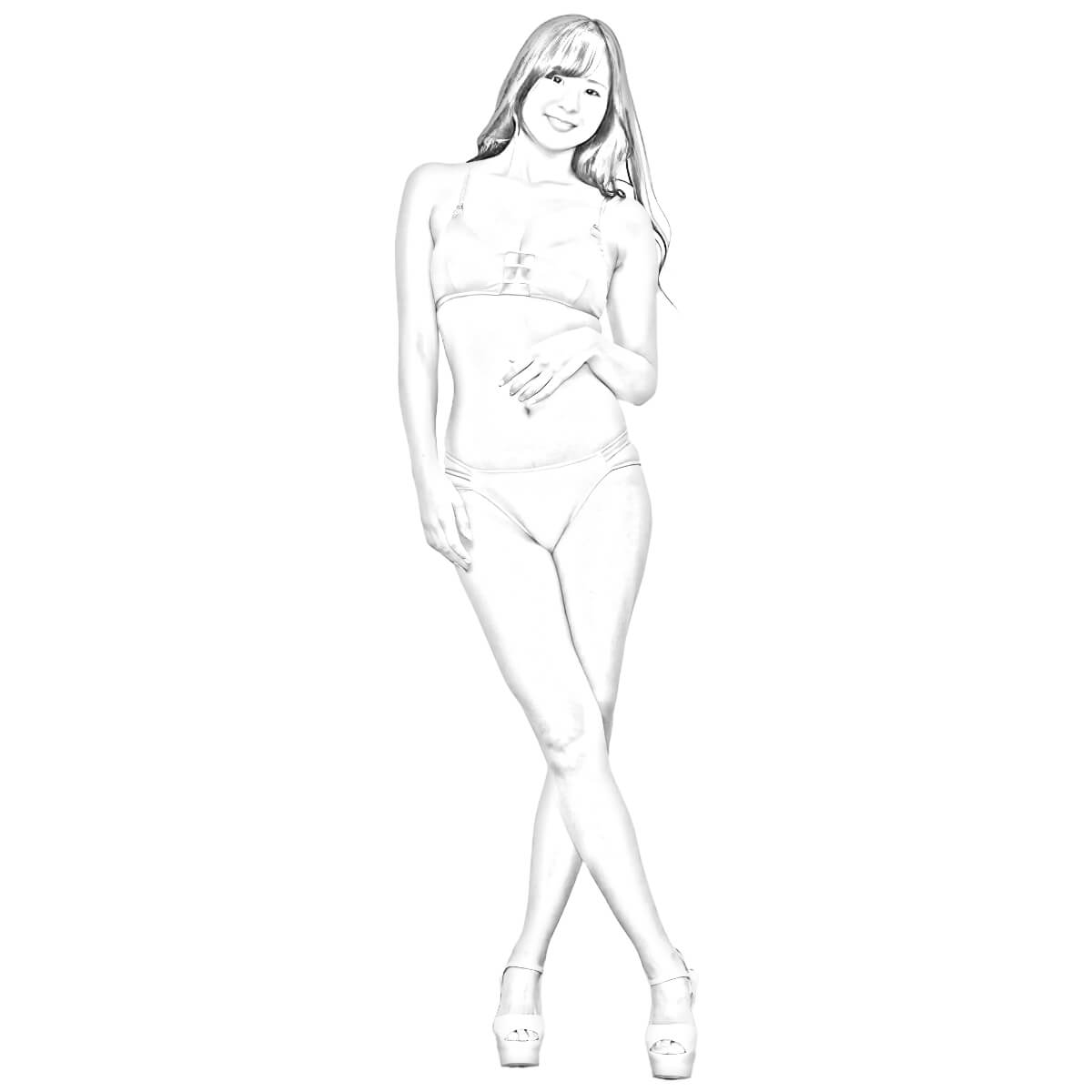 安田 七奈 スケッチ