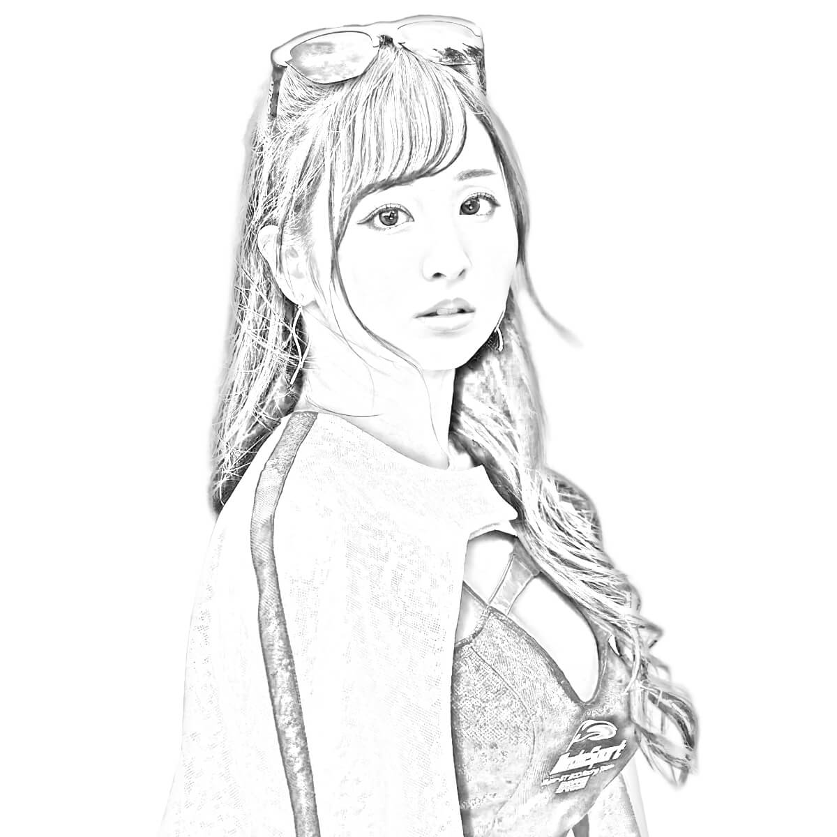 安田 七奈 スケッチ