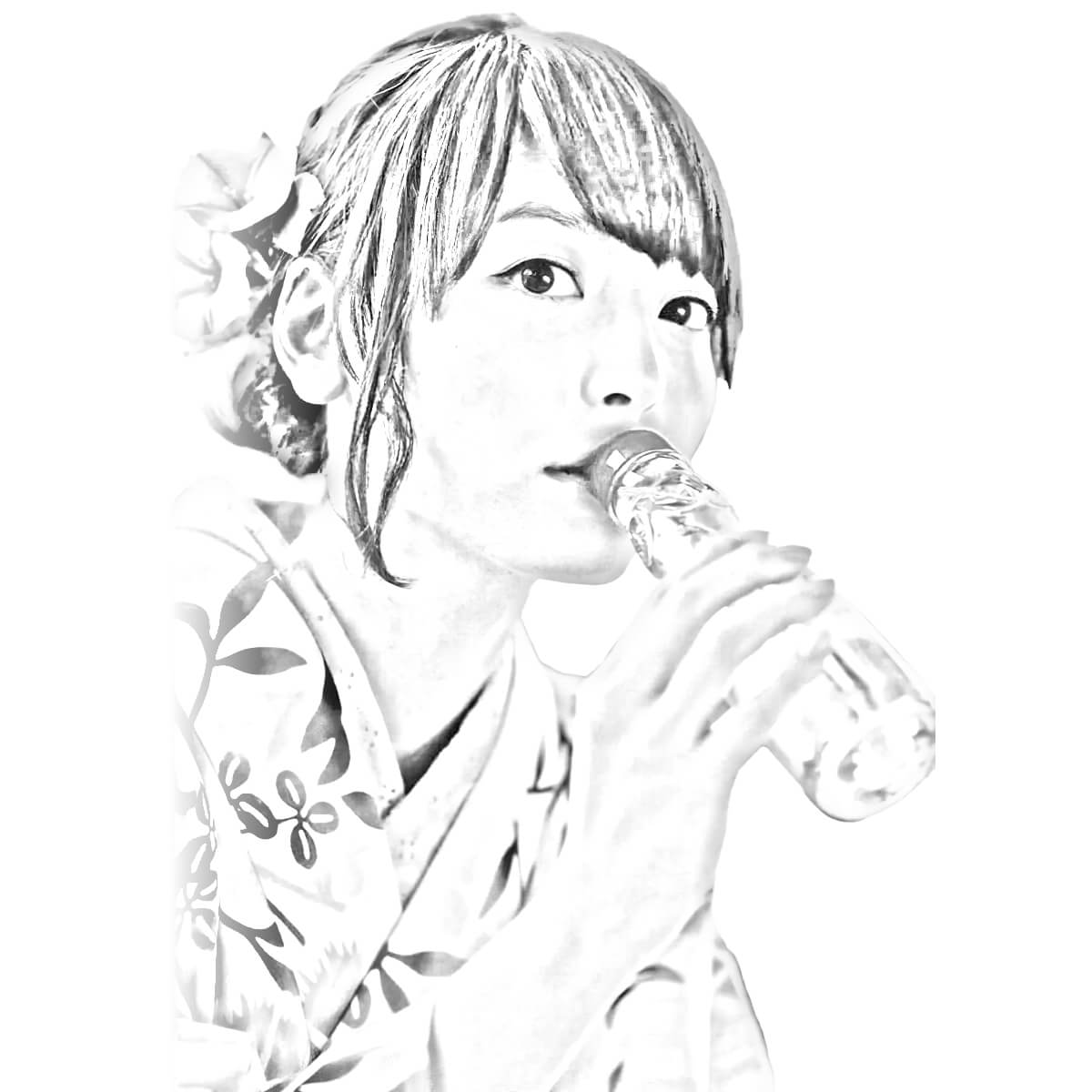 花澤 香菜 スケッチ