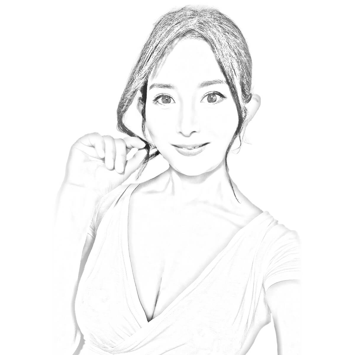 一色 桃子 スケッチ