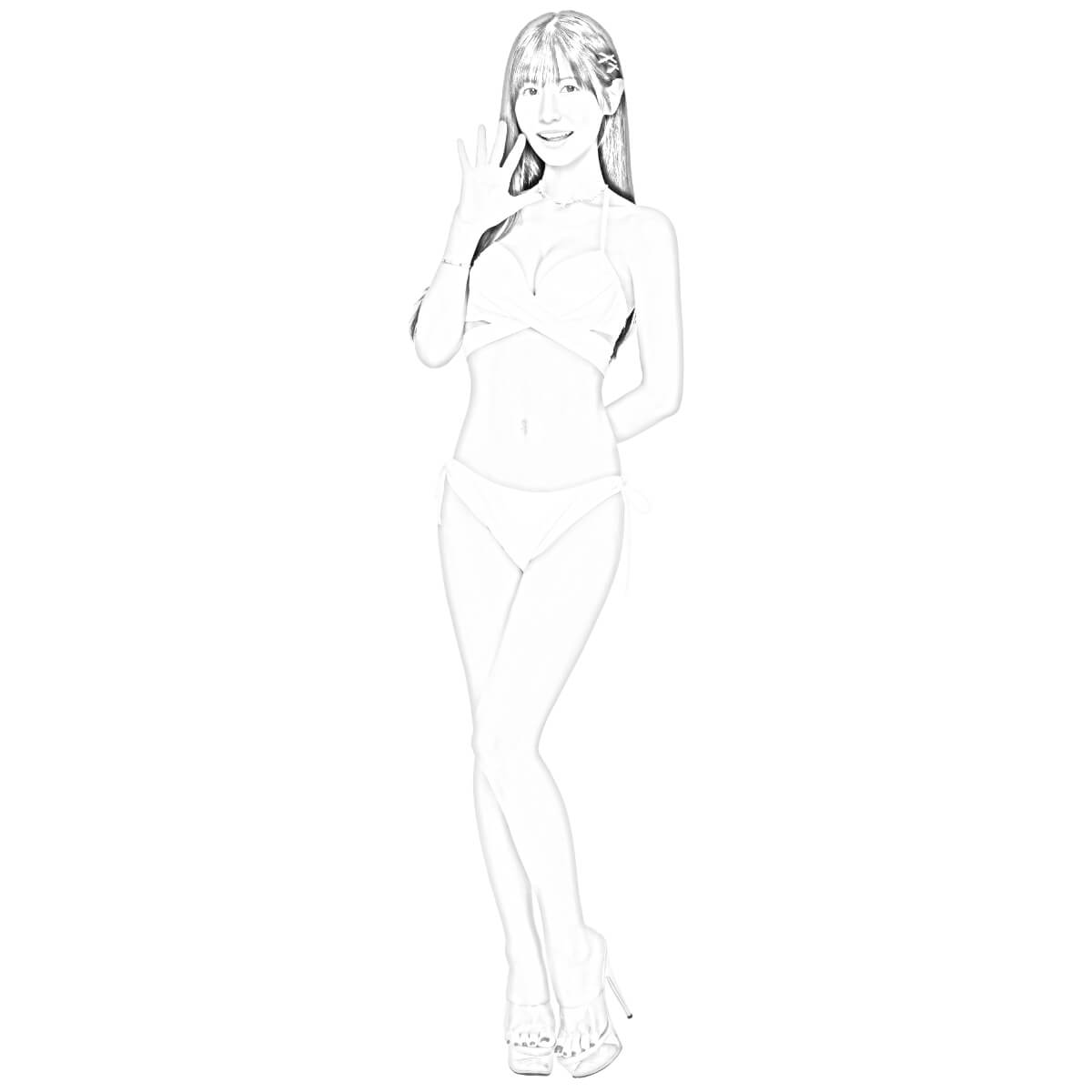 桜空 もも スケッチ